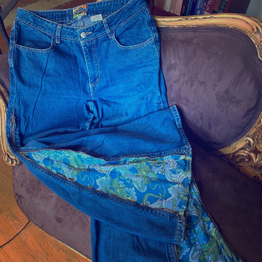 Vintage Paris Blues Skater Jeans